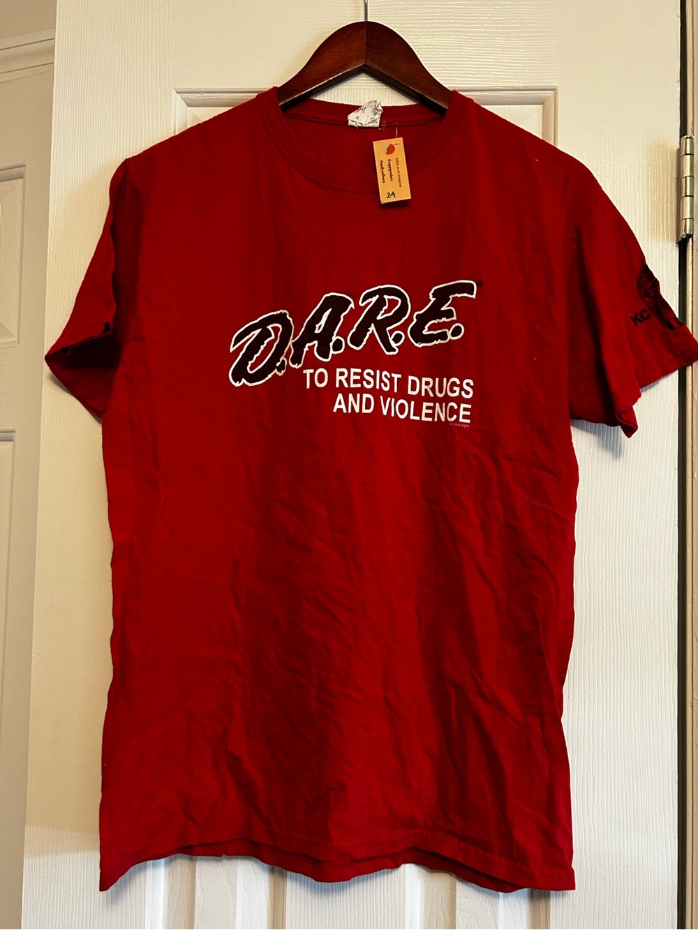 D. A. R. E. Red Tee